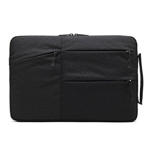 15.6 Inch Business Laptop Liner Bag Polyester Zipper Closure Dark Gray Laptop Cases & Bags