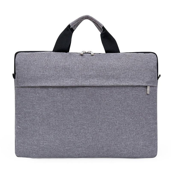 Parallel Deals 15 Inch Waterproof Portable Notebook Bag Multifunctional Single Shoulder Computer Brown Laptop Cases & Bags