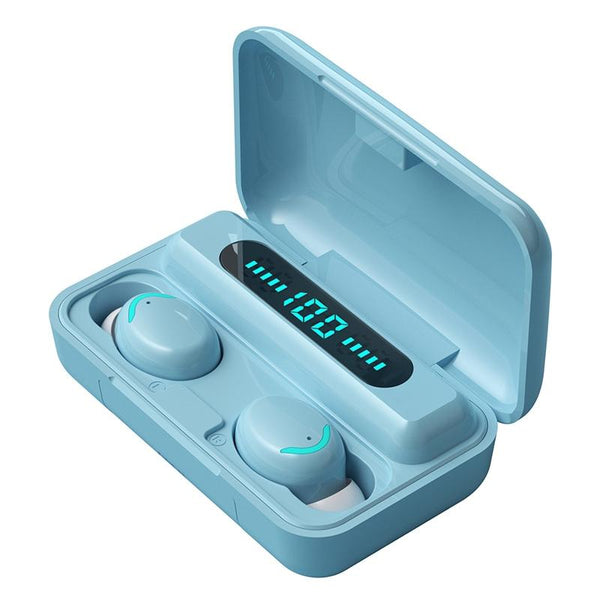 Macaron Series Bluetooth Earphones With Breathing Light & Noise Reduction Dark Earbuds