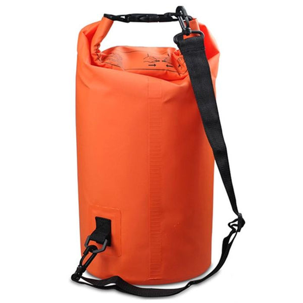 Waterproof Single Shoulder Bag 3L Capacity Orange Dry Bags