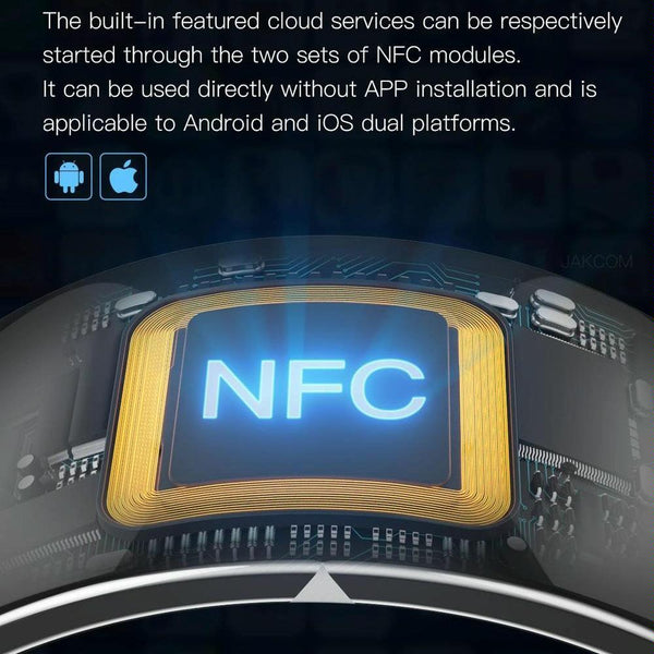 Smart Ring For Apple & Android Multifunctional Lord Of The Rings 57.1Mm Number 12 Activity Trackers