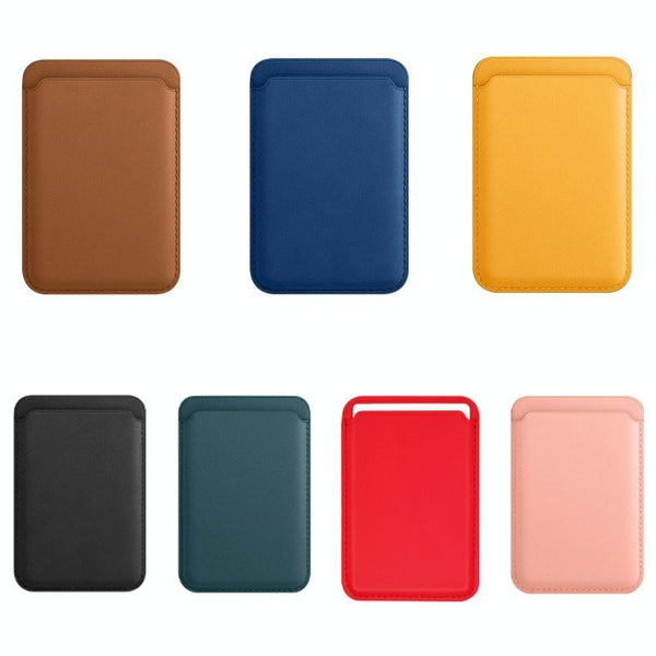 Magsafe Leather Card Case For Iphone Dark Night Green Cases Covers & Skins