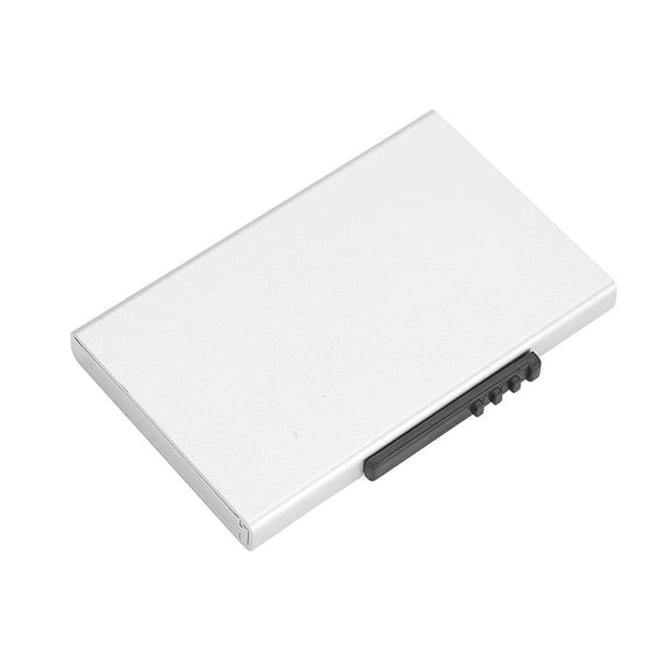 Aluminum Rfid Blocking Credit Card Holder White Travel Wallets