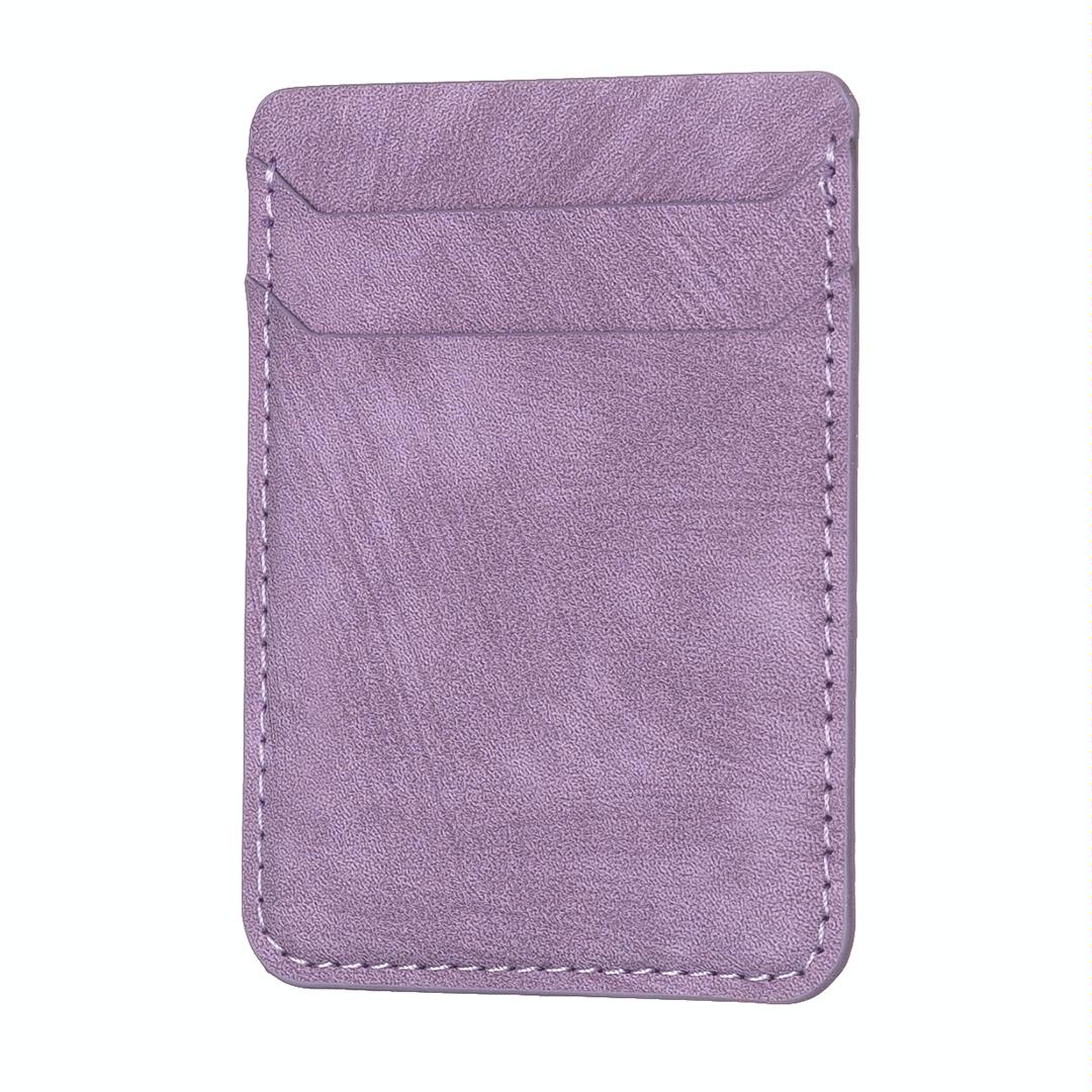 Frosted Card Bag Sticker For Mobile Phones Purple Cases Covers & Skins