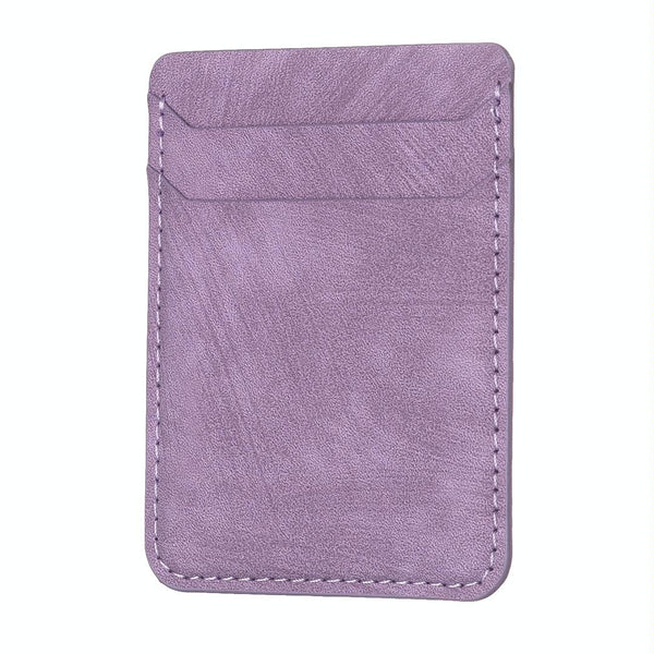 Frosted Card Bag Sticker For Mobile Phones Purple Cases Covers & Skins