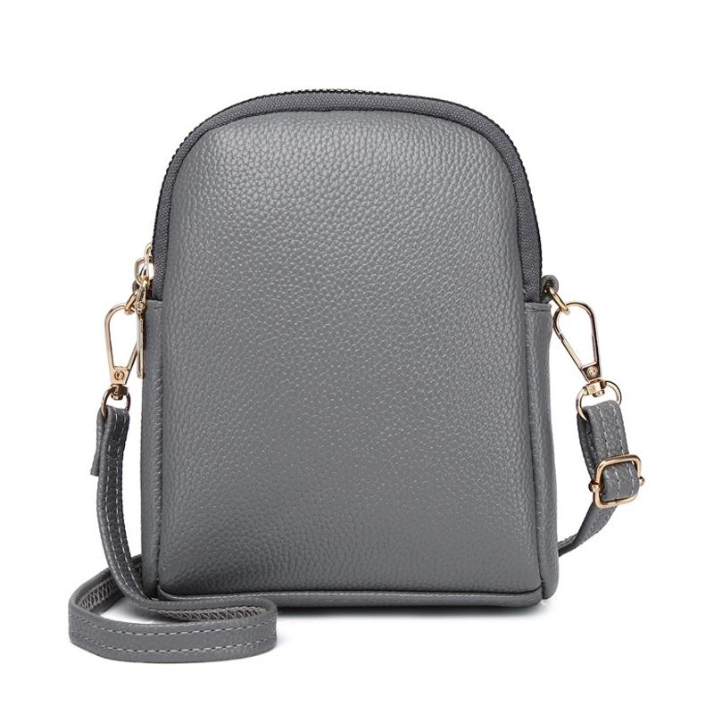 Iitchi Pattern Crossbody Bag For Ladies Fits Cell Phone Gray Women's Bags & Handbags