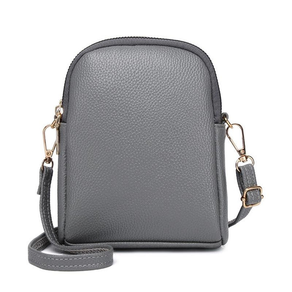 Iitchi Pattern Crossbody Bag For Ladies Fits Cell Phone Gray Women's Bags & Handbags