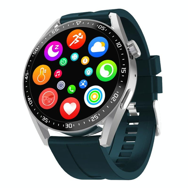 1.39 Inch Ip67 Waterproof Health Monitoring Bluetooth Call Smart Watch With Nfc Payment Green Smart Watches