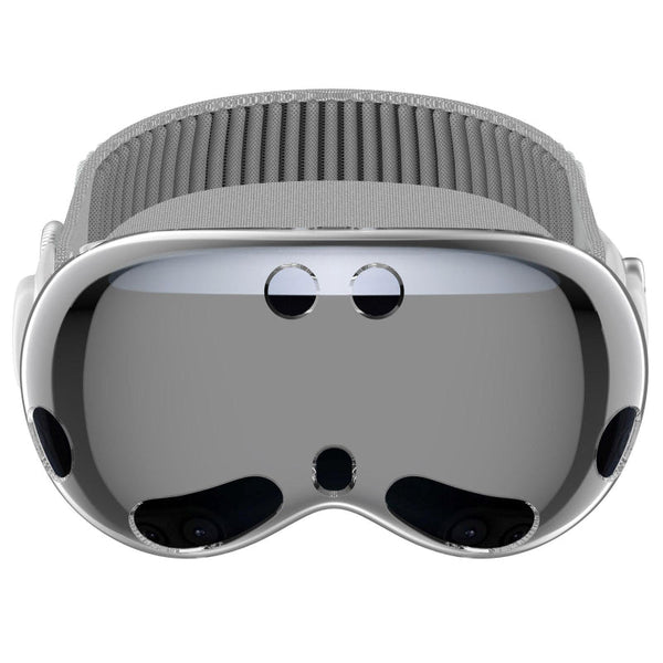 Vr Case For Apple Vision Pro Electroplated Tpu Gray Smartphone Vr Headsets
