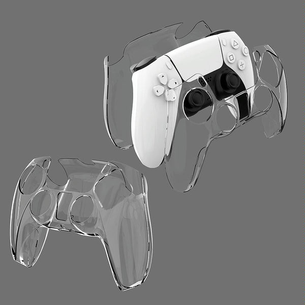 Protective Crystal Shell For Ps5 Wireless Controller Transparent Bags Skins & Travel Cases