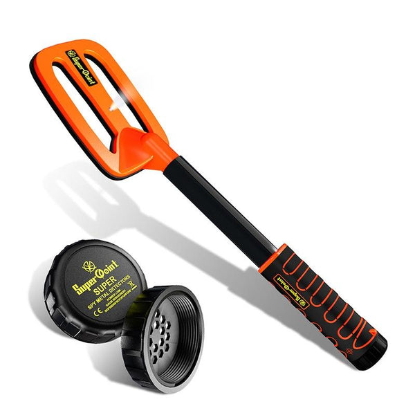 Waterproof Handheld Metal Detector For Underwater Treasure Hunti_Orange Metal Detectors