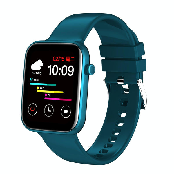 1.69 Inch Ip67 Waterproof Smart Watch With Touch Screen Health Monitoring Blue Smart Watches