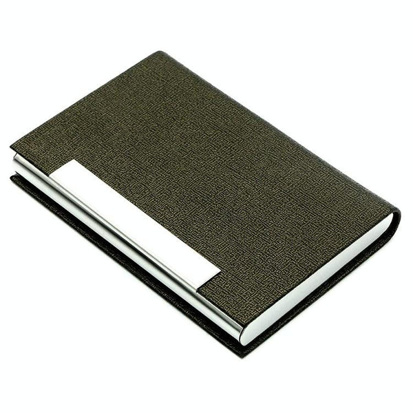 Stainless Steel Card Holder Sleek Business Accessory White Business Card Holders