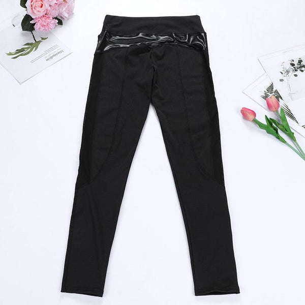 Seamless Mesh Leggings Women Push Up Fitness Pants Gym Running Size Royal Blue Women Leggings