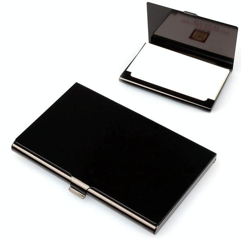 Business Id Credit Card Holder Wallet Black Business Card Holders