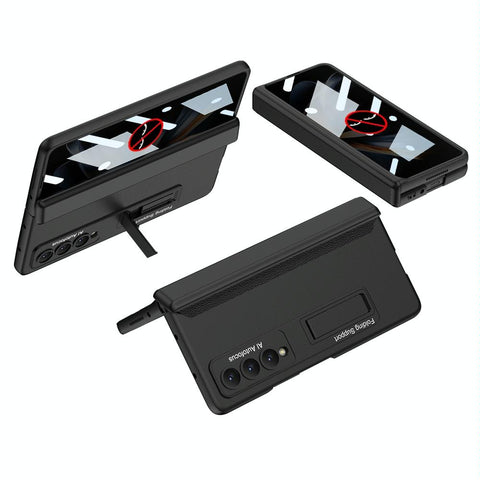 For Samsung Galaxy Z Fold4 5G Magnetic Case Full Coverage Black Cases Covers & Skins