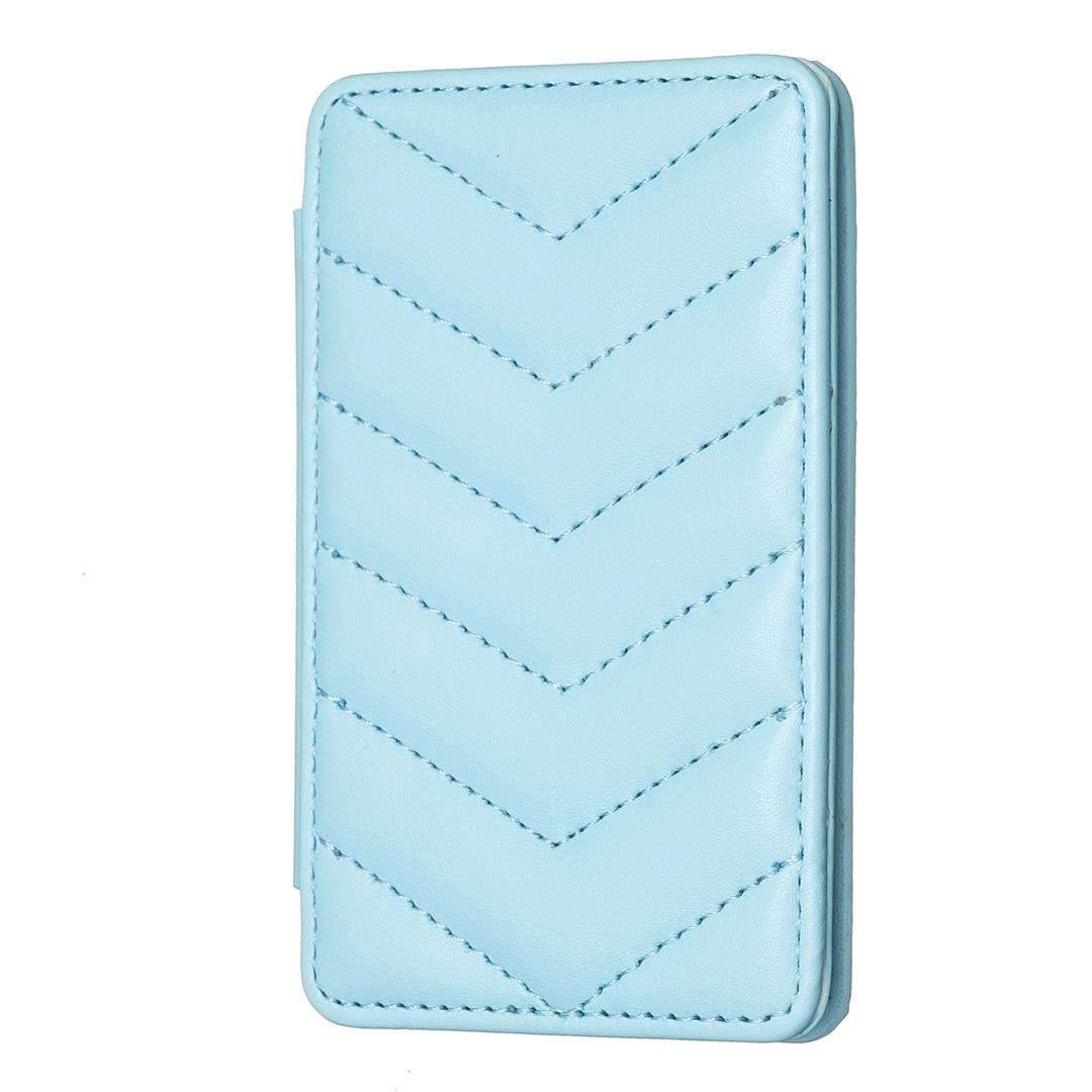 Wave Pattern Card Bag Back Sticker For Mobile Phones Blue Cases Covers & Skins