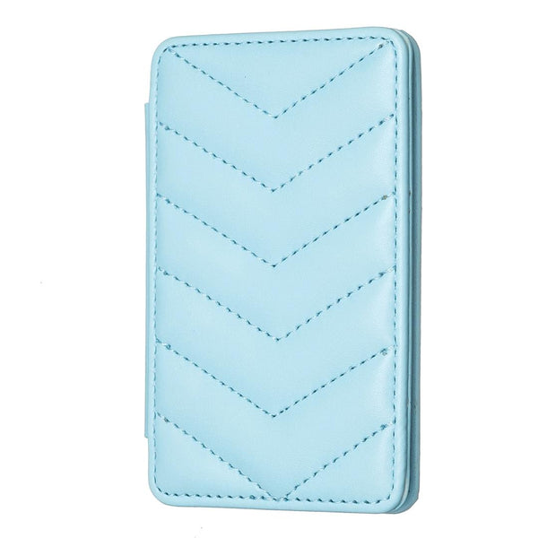 Wave Pattern Card Bag Back Sticker For Mobile Phones Blue Cases Covers & Skins