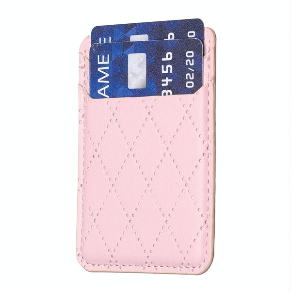 Diamond Lattice Card Bag Sticker For Mobile Phones Blue Cases Covers & Skins