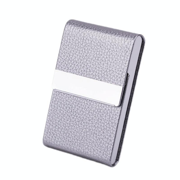 Business Card Case For Advertising Fits Most Cards Gray Business Card Holders
