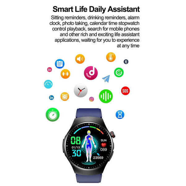 1.39 Inch Ip67 Waterproof Sports Health Monitoring Smart Bluetooth Calling Watch Steel Black Smart Watches