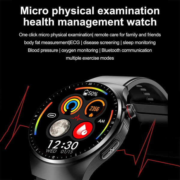 1.39 Inch Ip67 Waterproof Sports Health Monitoring Smart Bluetooth Calling Watch Steel Black Smart Watches