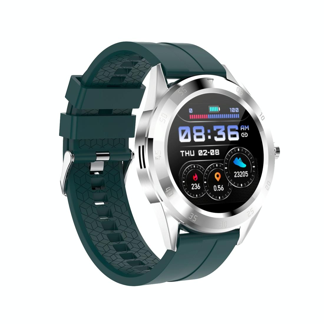 Waterproof Smart Watch With Heart Rate And Sleep Monitoring Ip68 Green Smart Watches