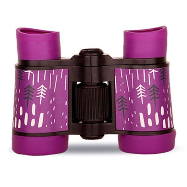 Children's Bird Watching Binoculars 4X30 Perfect Gift Rain Season Purple Binoculars & Monoculars