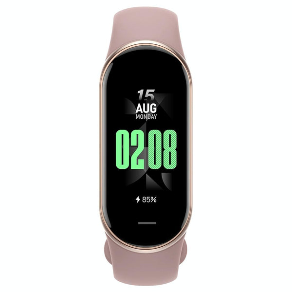 Waterproof Smart Watch With Heart Bp Oxygen And Sugar Monitoring Ip68 Pink Smart Watches