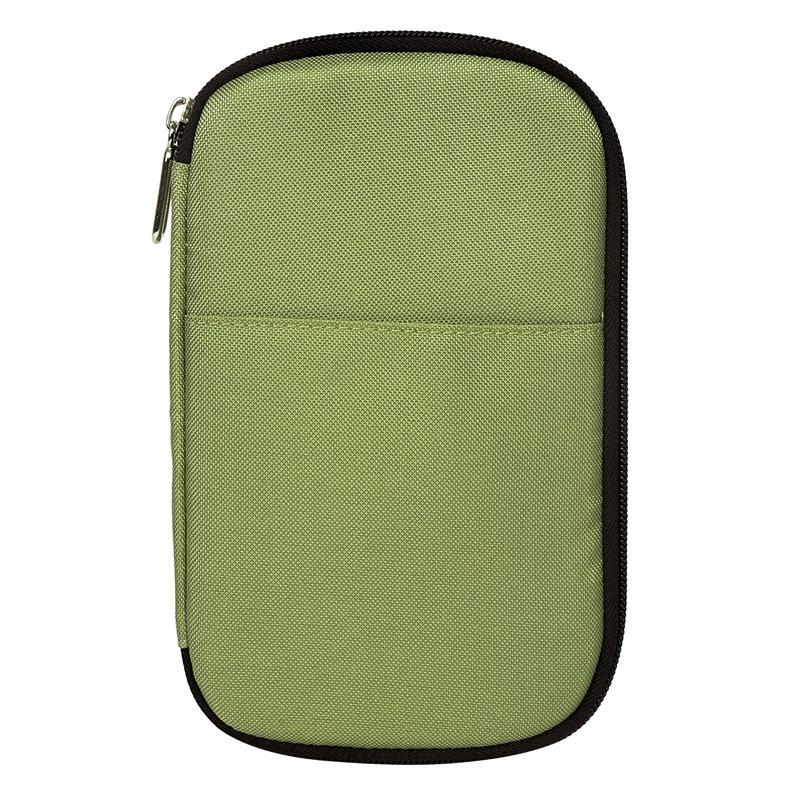 Multi Function Travel Storage Bag For Passports Olive Travel Wallets