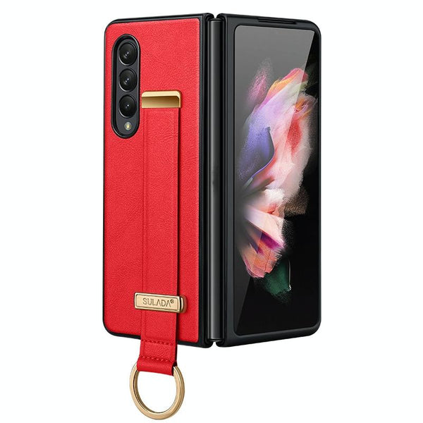 For Samsung Galaxy Z Fold4 5G Leather Shockproof Case Cases Covers & Skins