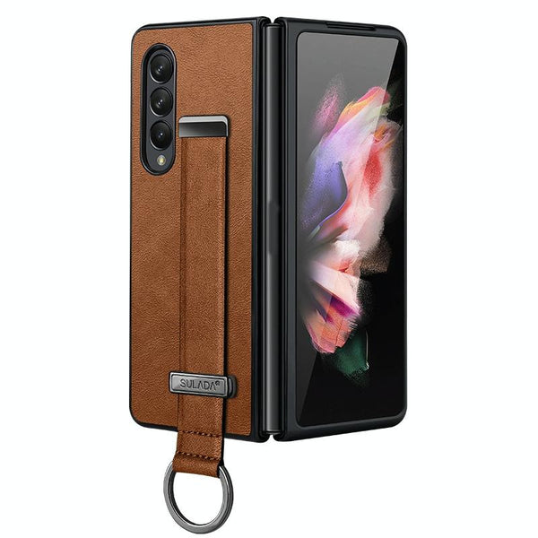 For Samsung Galaxy Z Fold4 5G Leather Shockproof Case Cases Covers & Skins