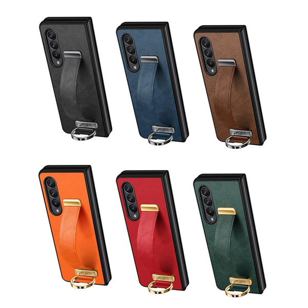 For Samsung Galaxy Z Fold4 5G Leather Shockproof Case Cases Covers & Skins