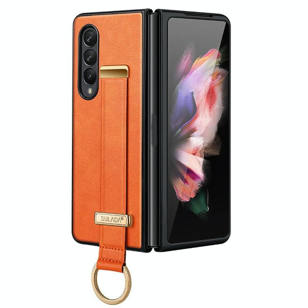For Samsung Galaxy Z Fold4 5G Leather Shockproof Case Cases Covers & Skins
