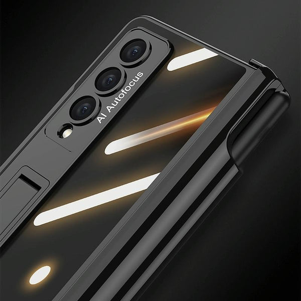 For Samsung Galaxy Z Fold4 5G Magnetic Privacy Case Foldable Black Cases Covers & Skins