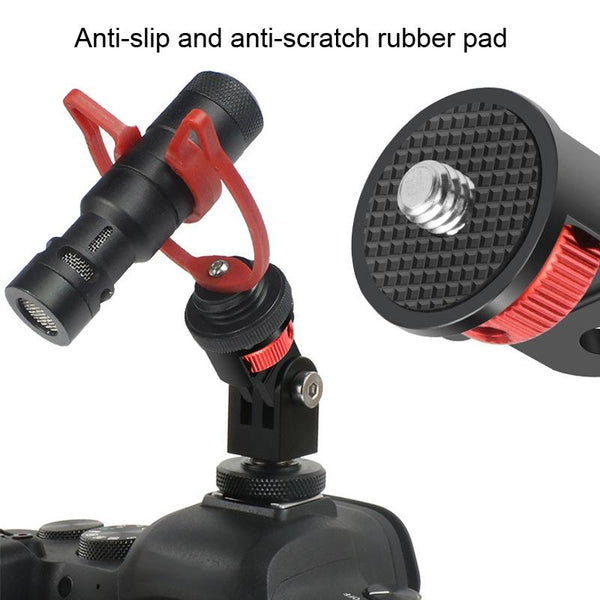 Universal Tripod Adapter For Action Cameras 1 / 4 Inch Screw Red Black Other Tripods & Supports