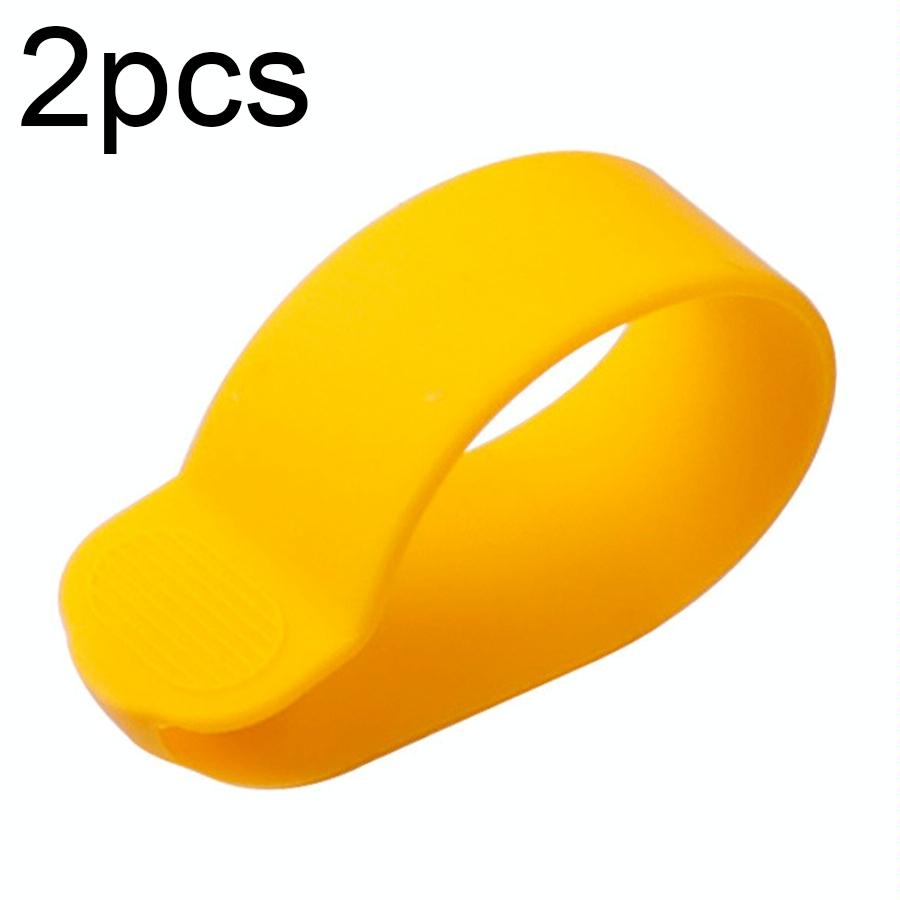 2Pcs Silicone Scooter Accelerator Dial Cover For Xiaomi M365 / 1S Pro Max G30 Es2 Yellow Accessories Parts
