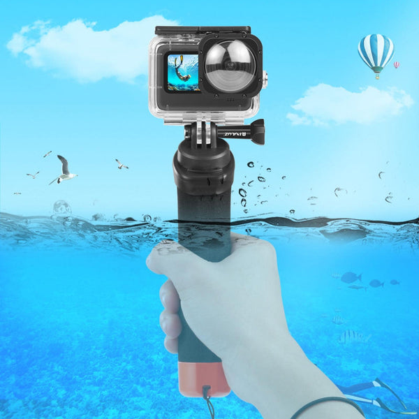 Buoyant Foam Hand Grip With Quick Release For Gopro Hero 12 Action Cameras Straps & Hand Grips