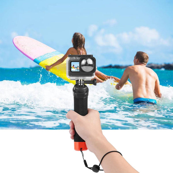 Buoyant Foam Hand Grip With Quick Release For Gopro Hero 12 Action Cameras Straps & Hand Grips