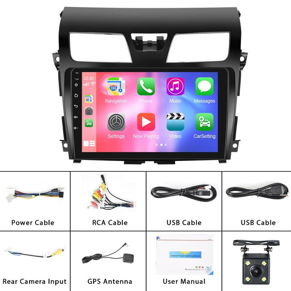 10.1 Inch Car Mp5 Player For Nissan Teana 13 16 Wifi 2 + 64G Reversing Video Screen Ahd Camera Other Car Video