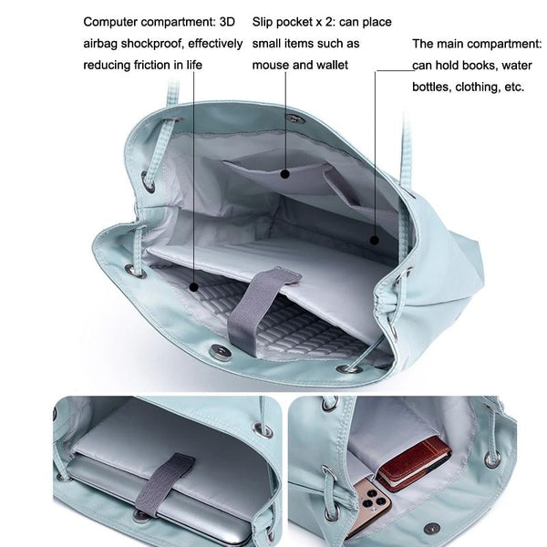 Large Apple Macbook Shoulder / Messenger Bag Handheld Navy + Black Pu Power Laptop Cases & Bags