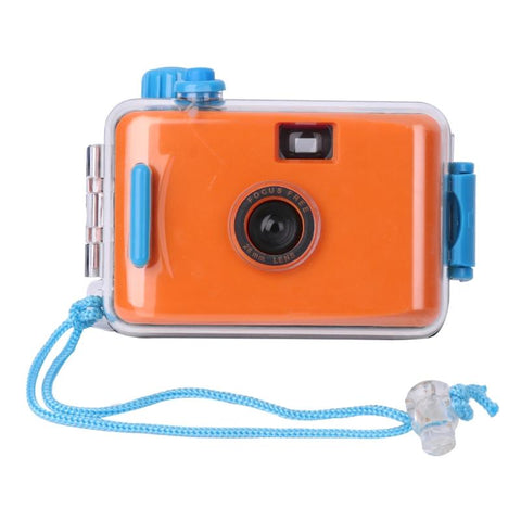 Waterproof Retro Film Camera For Kids Mini Point And Shoot Audio Video Device Digital Cameras