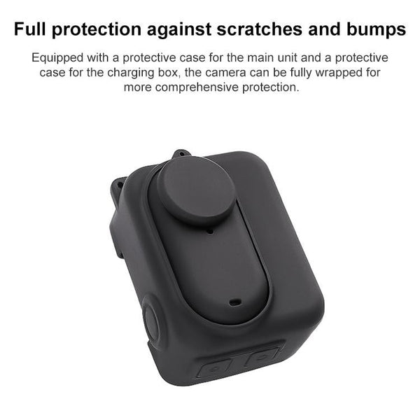 Insta360 Go Silicone Case With Lens Cap And Strap For Audio Video Use Camera Cases Bags & Covers
