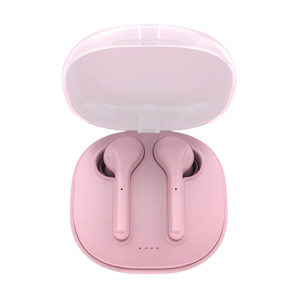 Wireless Stereo Sports Bluetooth Earphones With Charging Box K88 Tws Pink Earbuds