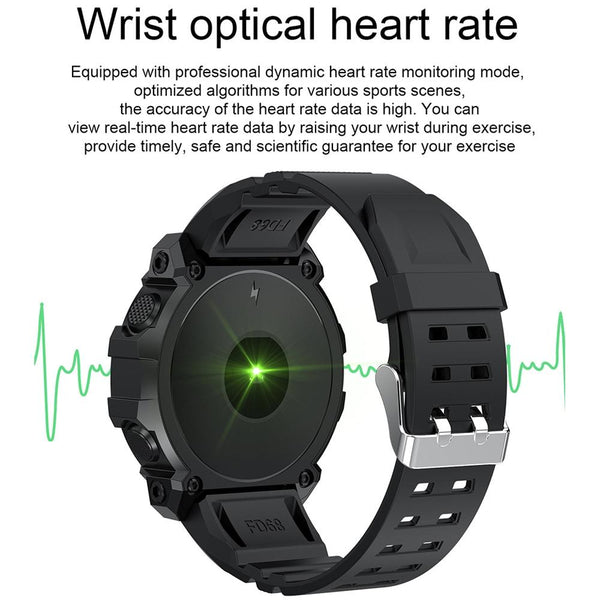 1.3 Inch Colour Round Screen Sport Smart Watch Support Heart Rate Multi Sports Mode Pink Smart Watches