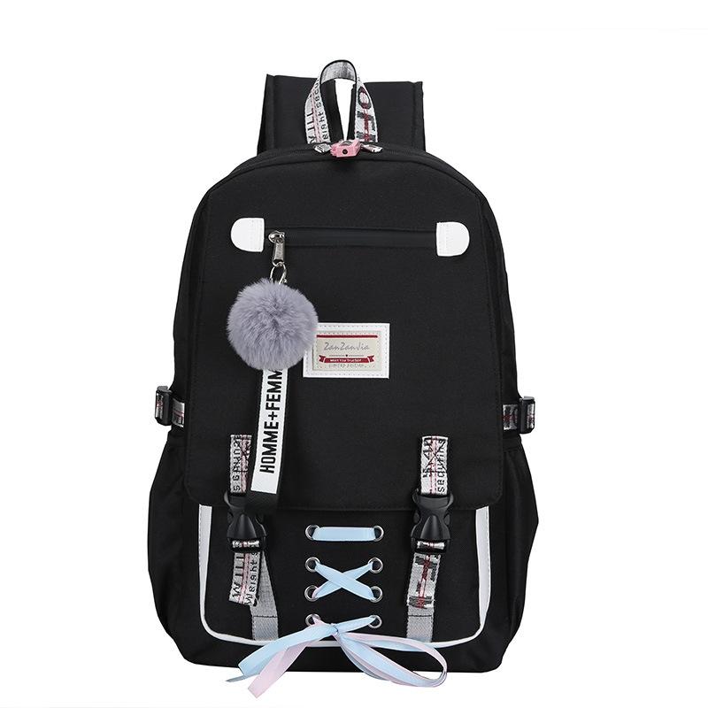 Anti Theft Usb Backpack For Sports And Leisure Black Backpacks