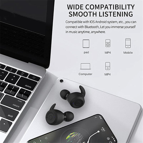 Waterproof T20 Tws Bluetooth Earphones With Charging Box And Noise Cancelling Hooks Green Earbuds