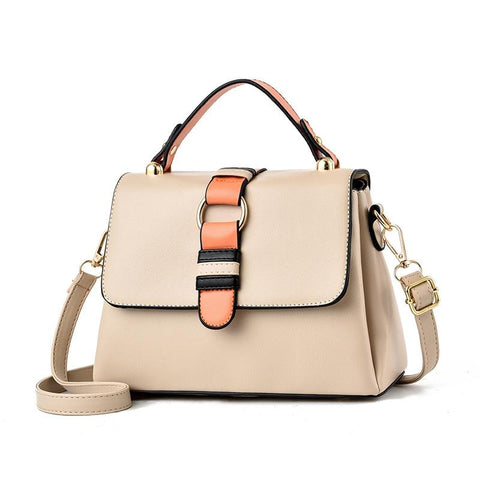 Versatile Small Square Handbag For Women Apricot Women's Bags & Handbags