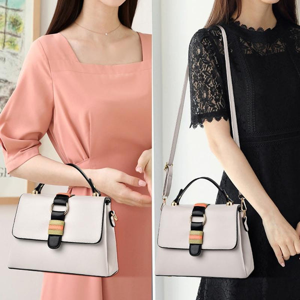 Versatile Small Square Handbag For Women Apricot Women's Bags & Handbags