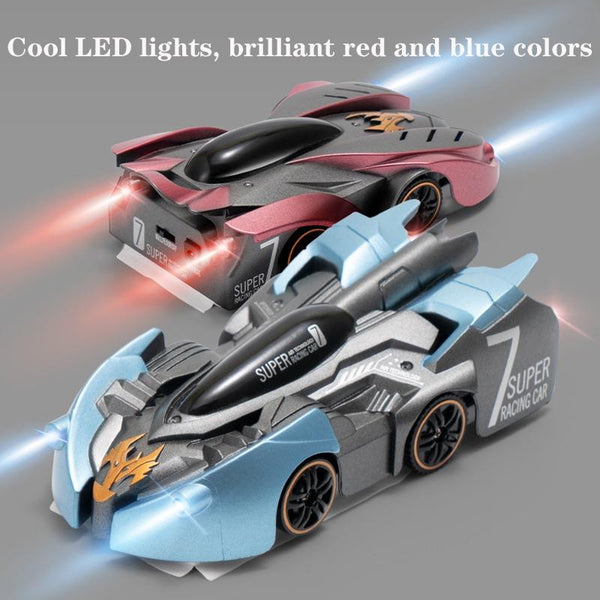Electric Remote Control Wall Climbing Car For Kids Mini Toy Red Flame Watch Rc Edition Remote Controlled Toys